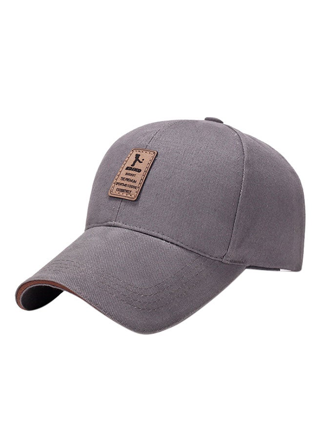 Baseball Snapback Cap Grey